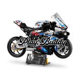 Technical BMW M 1000 RR Motorcycle Model Buiding Block For Adults 1920PCS BMW M 1000 RR Building Blocks